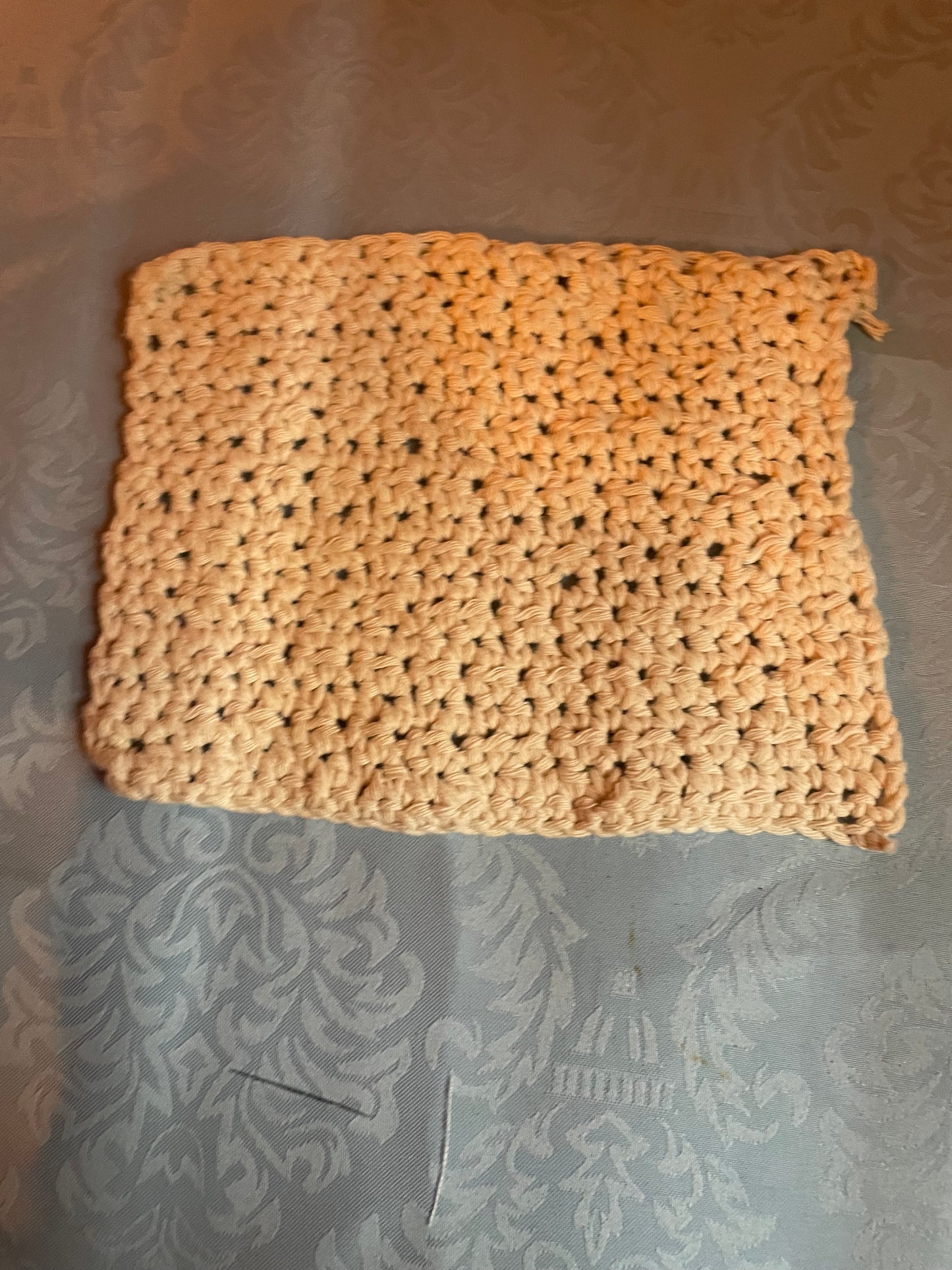 White medium washcloth
