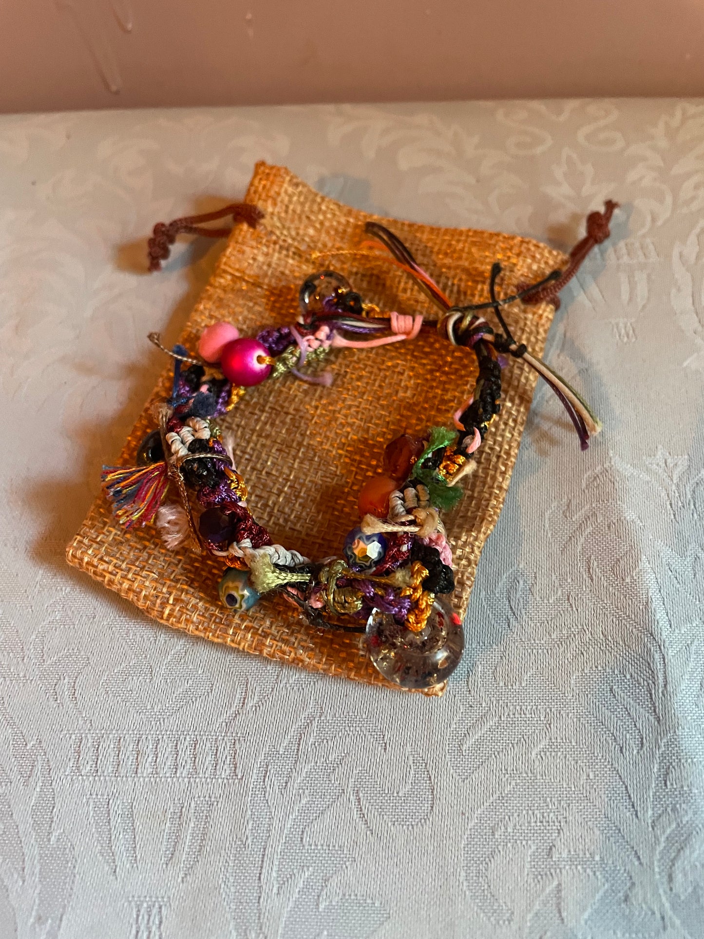 Wishbone adjustable bracelet