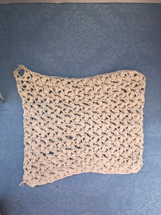 Crochet Washcloth L hang