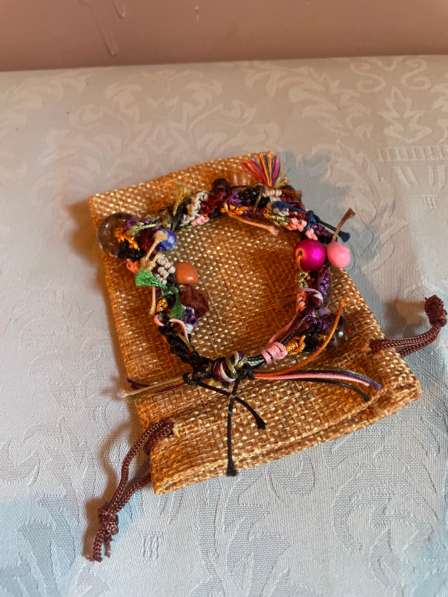 Wishbone adjustable bracelet