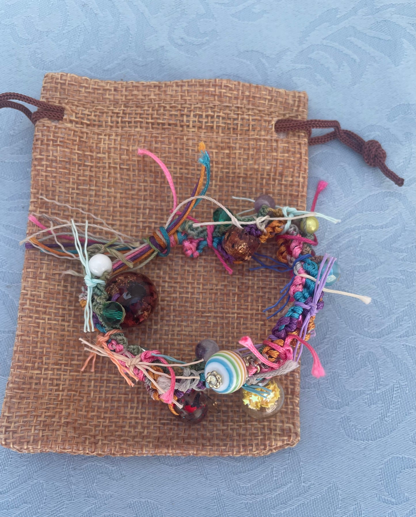 Colorful adjustable bracelet small child wrist