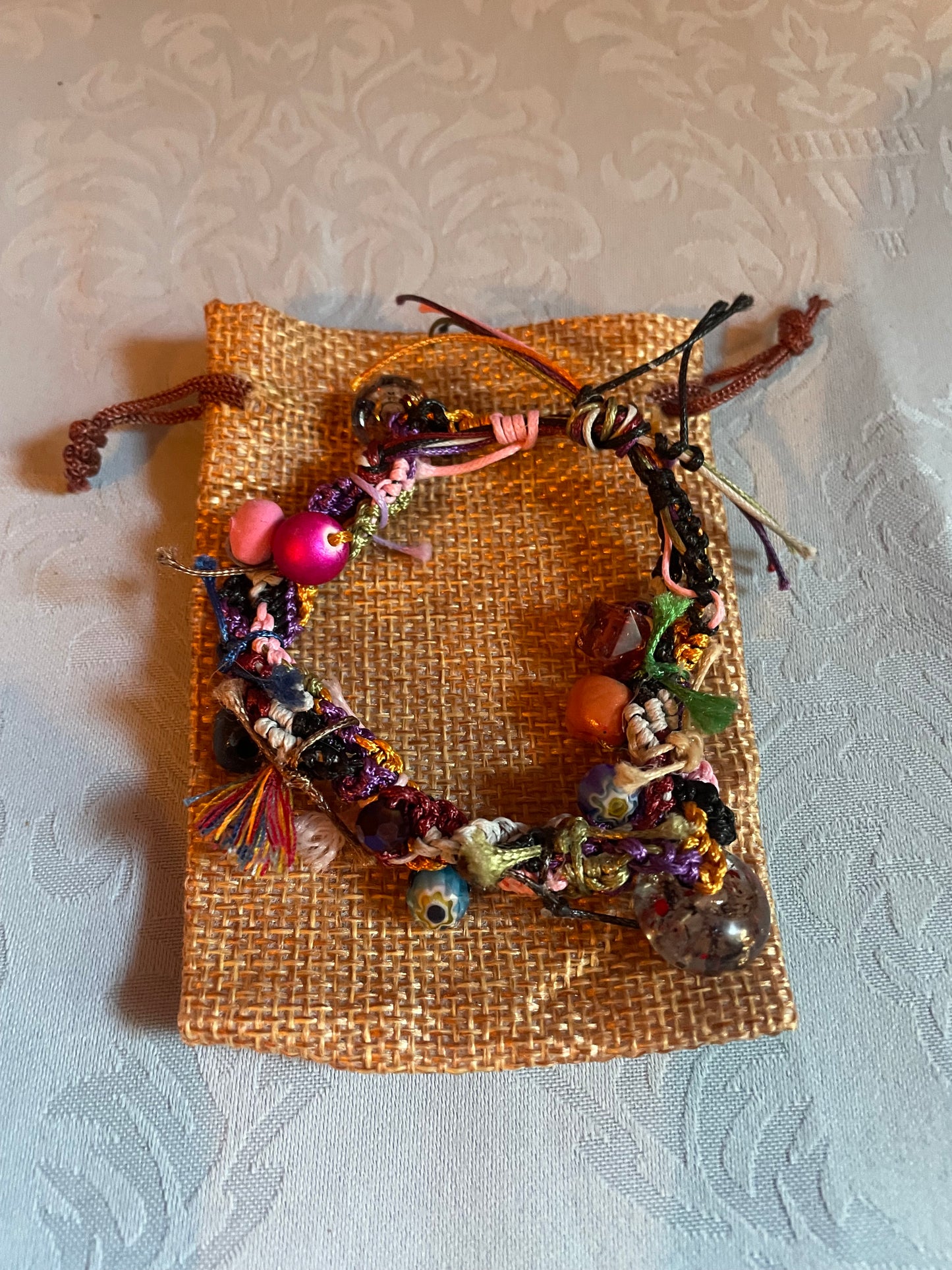 Wishbone adjustable bracelet