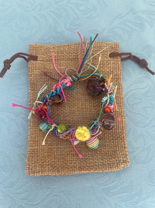 Colorful adjustable bracelet small child wrist