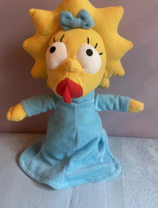 The Simpsons Maggie 8" Doll Plush Stuffed Toy Universals Studios